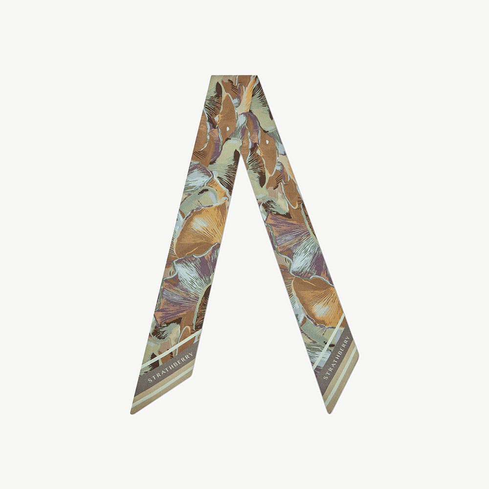 Silk Skinny Scarf | Strathberry