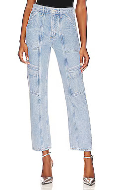 AGOLDE Cooper Cargo Jeans in Rank from Revolve.com | Revolve Clothing (Global)