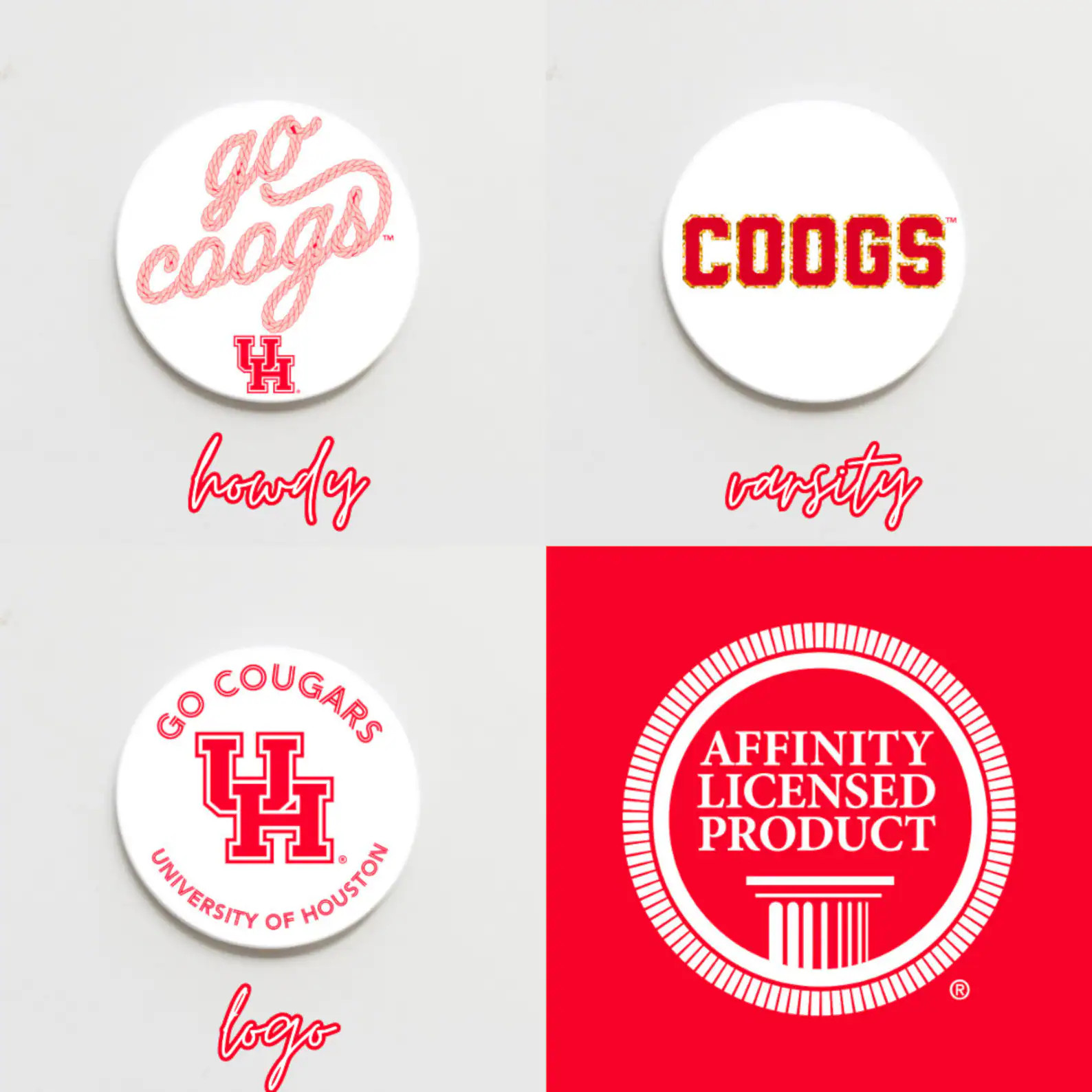 University of Houston Game Day Button 4 Design Options - Etsy | Etsy (US)
