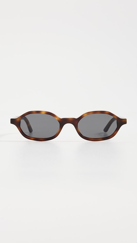 Illesteva Munich Havana with Grey Flat Lenses | Shopbop | Shopbop