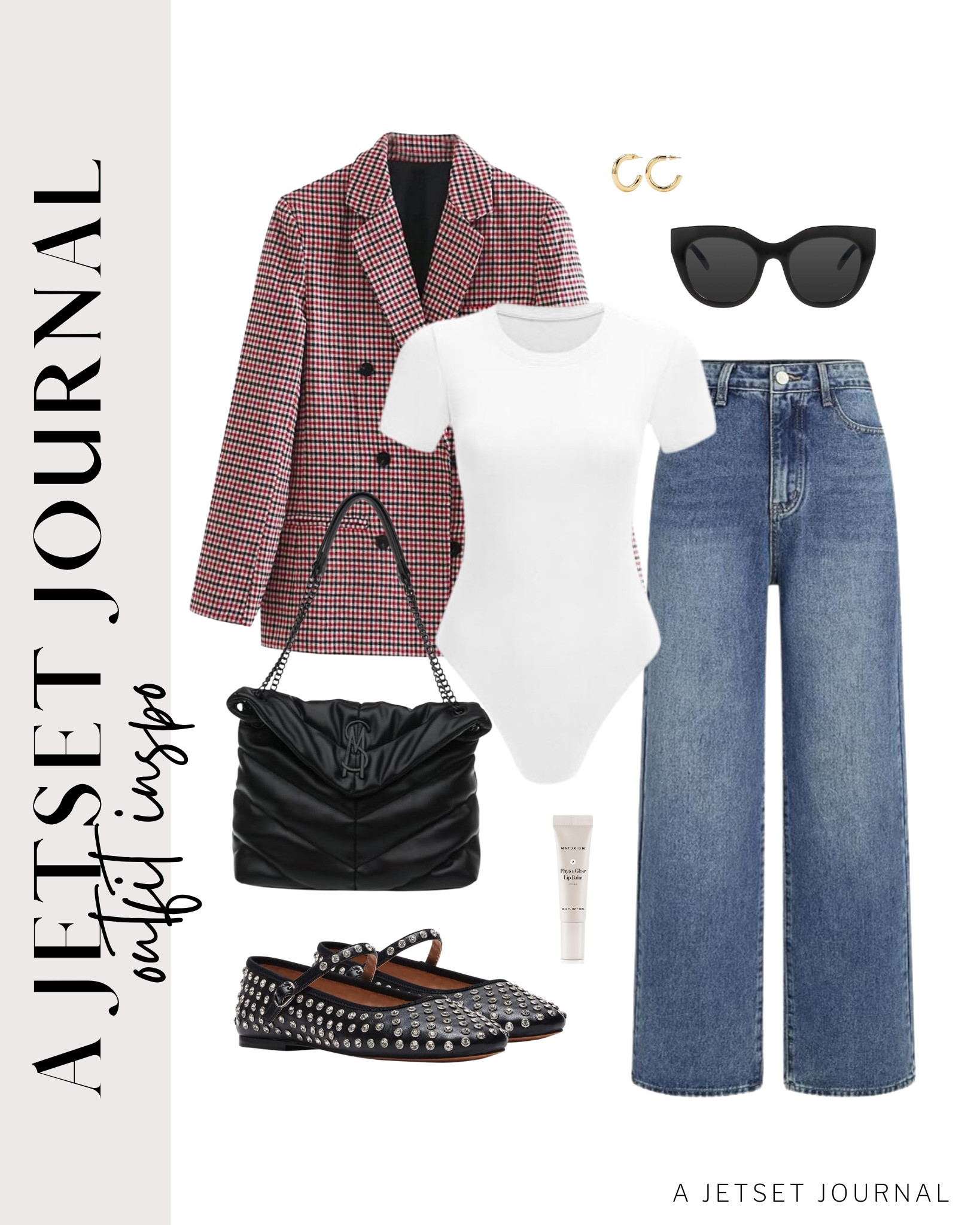 Upgrade your basic bodysuit and jeans with a stylish blazer!

white sneakers, amazon favorite, neutral sneakers, cute sunglasses, functional bag, cute flats, how to style denim jeans, affordable finds, amazon fashion

#LTKU #LTKSeasonal #LTKStyleTip