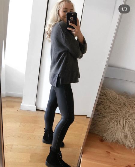 I wear my Spanx faux leather leggings all the time, a fall & winter must have !! 20% off and they never go on sale!

#LTKGiftGuide #LTKunder100 #LTKCyberweek