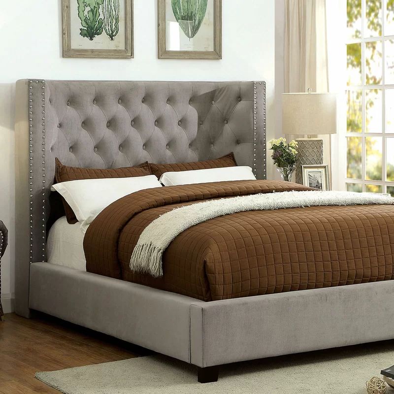 Chulmleigh Tufted Upholstered Standard Bed | Wayfair North America