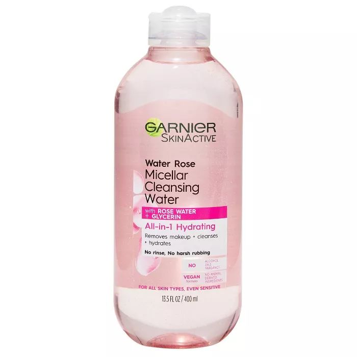Garnier SkinActive Water Rose Micellar Cleansing Water - 13.5 fl oz | Target