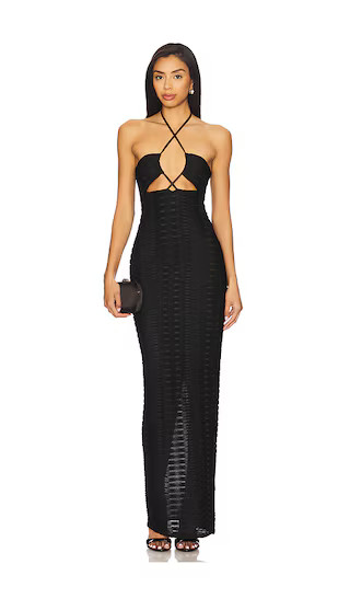 x REVOLVE Ingrid Maxi Dress in Black | Revolve Clothing (Global)