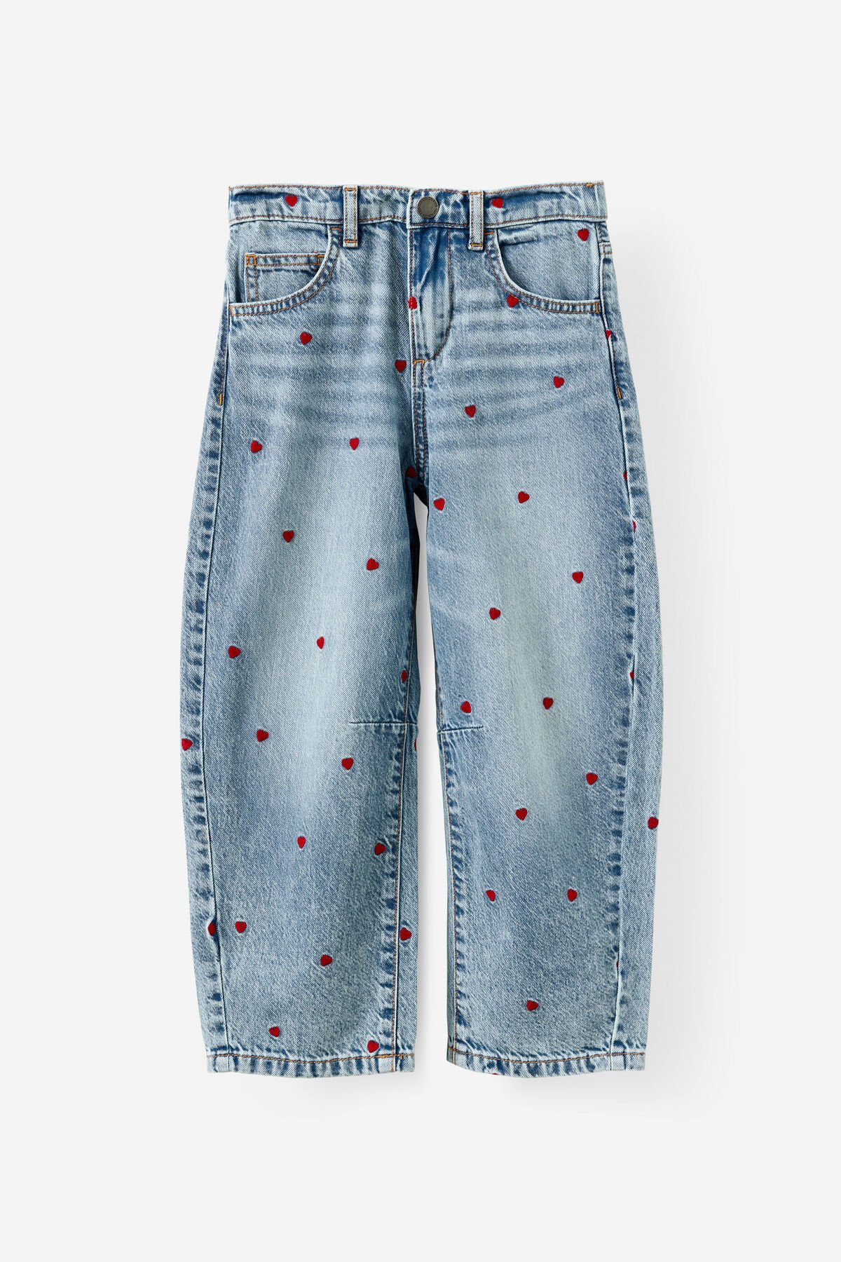 Unisex Barrel Leg Denim Jean | Cotton On (US)