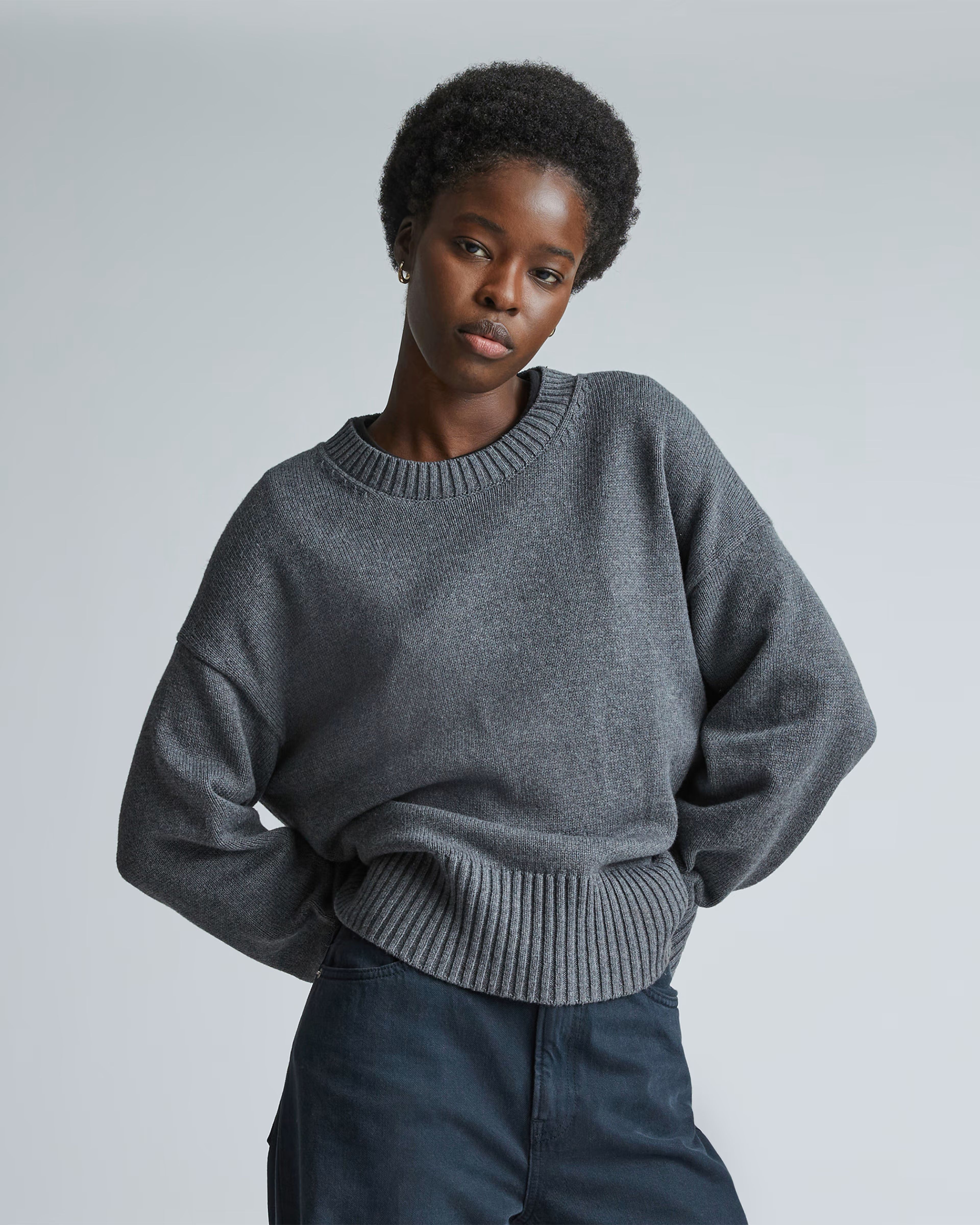 The Organic Cotton Crew Sweater | Everlane