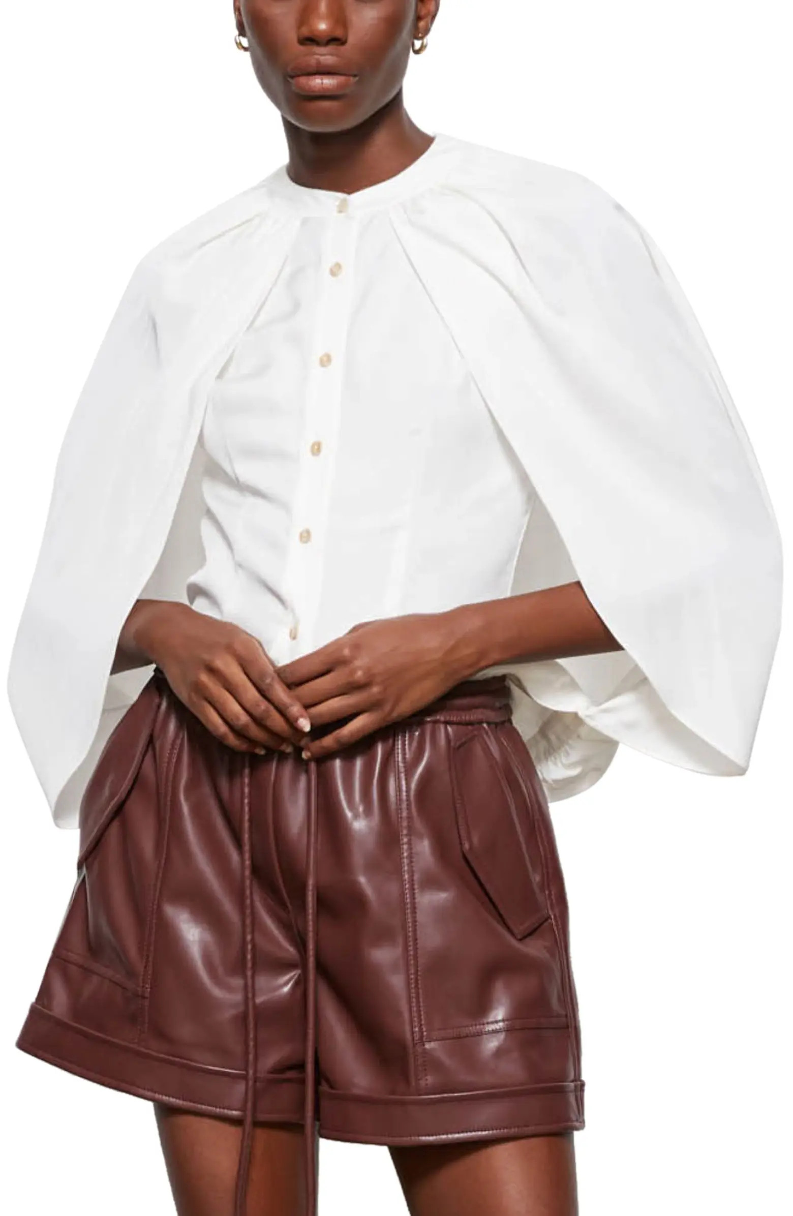 Cape Blouse | Nordstrom