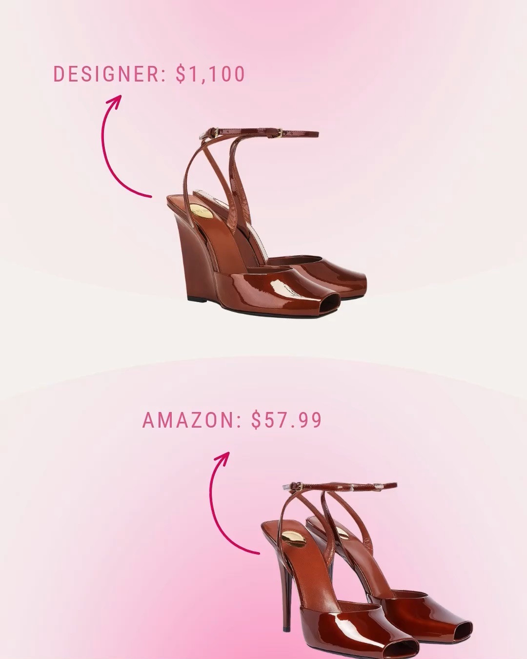 Haute or hot? 👠

Designer-inspired shoes that give you the look for less. These dupes have the same elevated feel without the designer price tag. Which pair would you pick?

#designer #designerlookforless #shoes

#LTKootd #LTKOver40