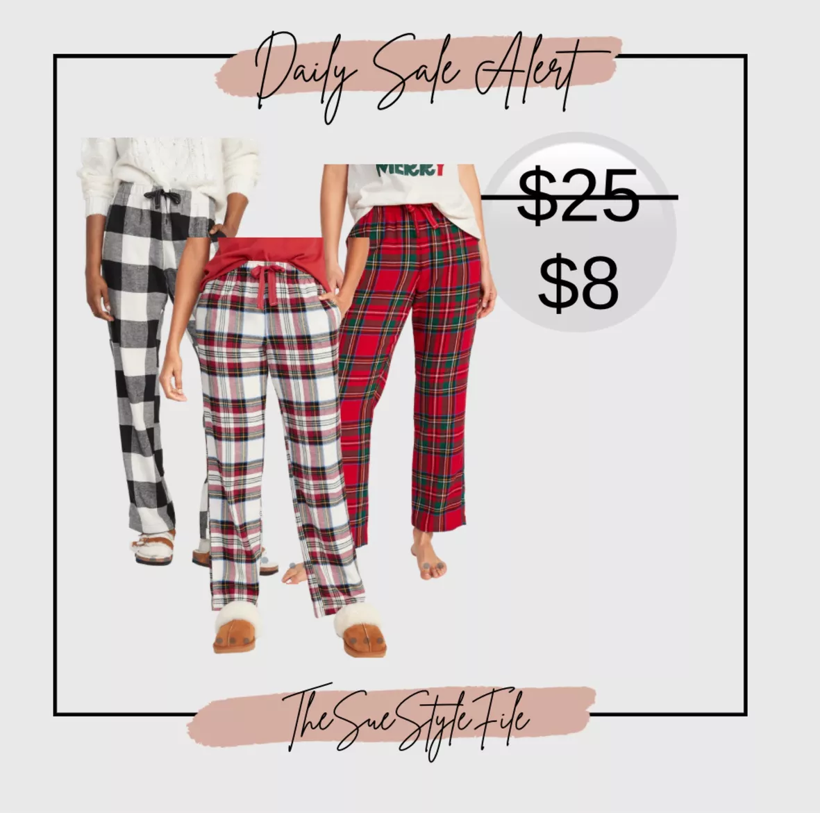 Flannel Joggers curated on LTK