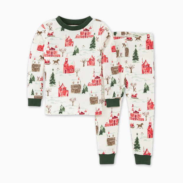 Toddler Holiday Village Matching Family Pajamas | Babylist
