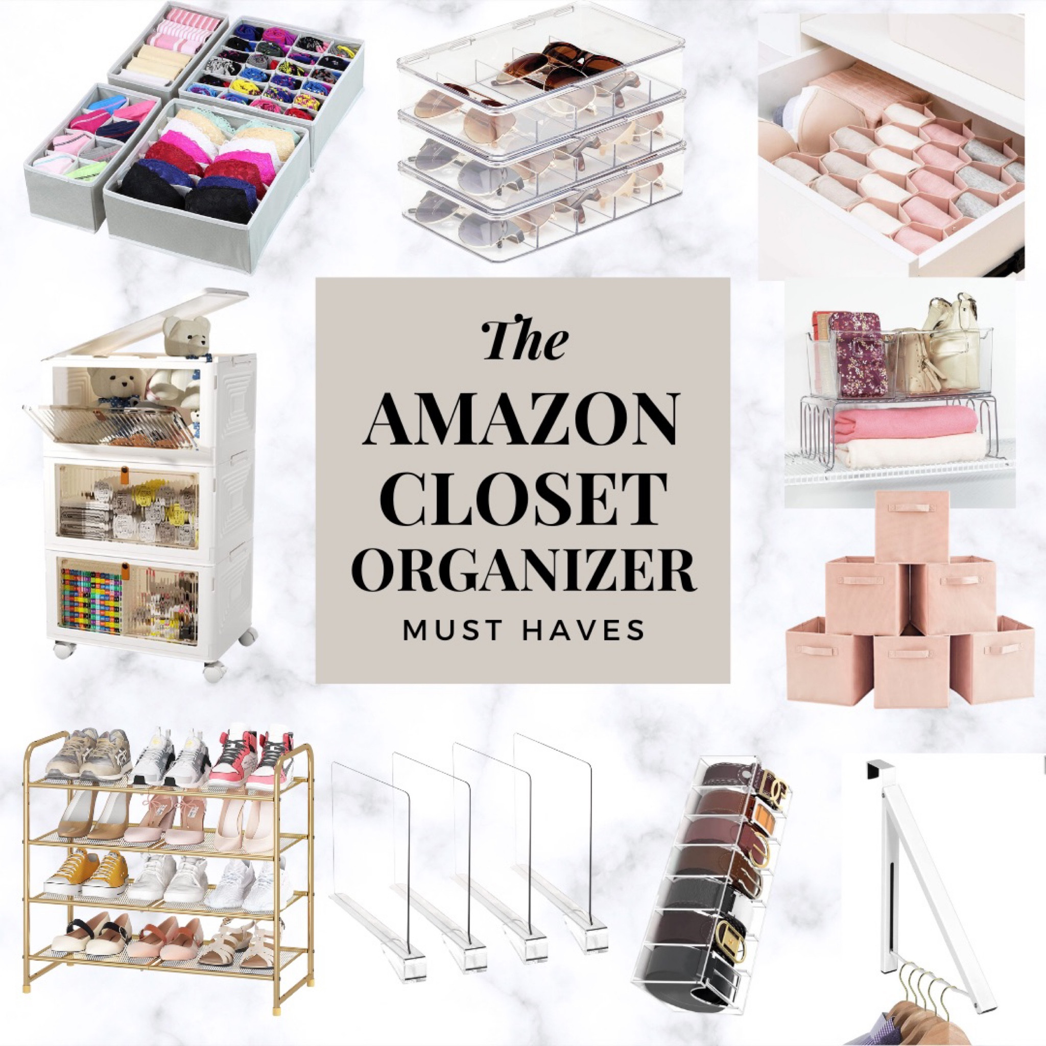
Amazon Closet Organization Must Haves - great products for organizing your Closet to make it the Pinterest dream! 

#LTKFind #LTKstyletip #LTKhome