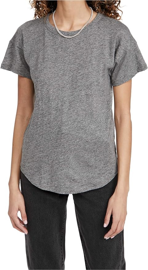 Madewell Women's Whisper Cotton Rib Crewneck Tee | Amazon (US)