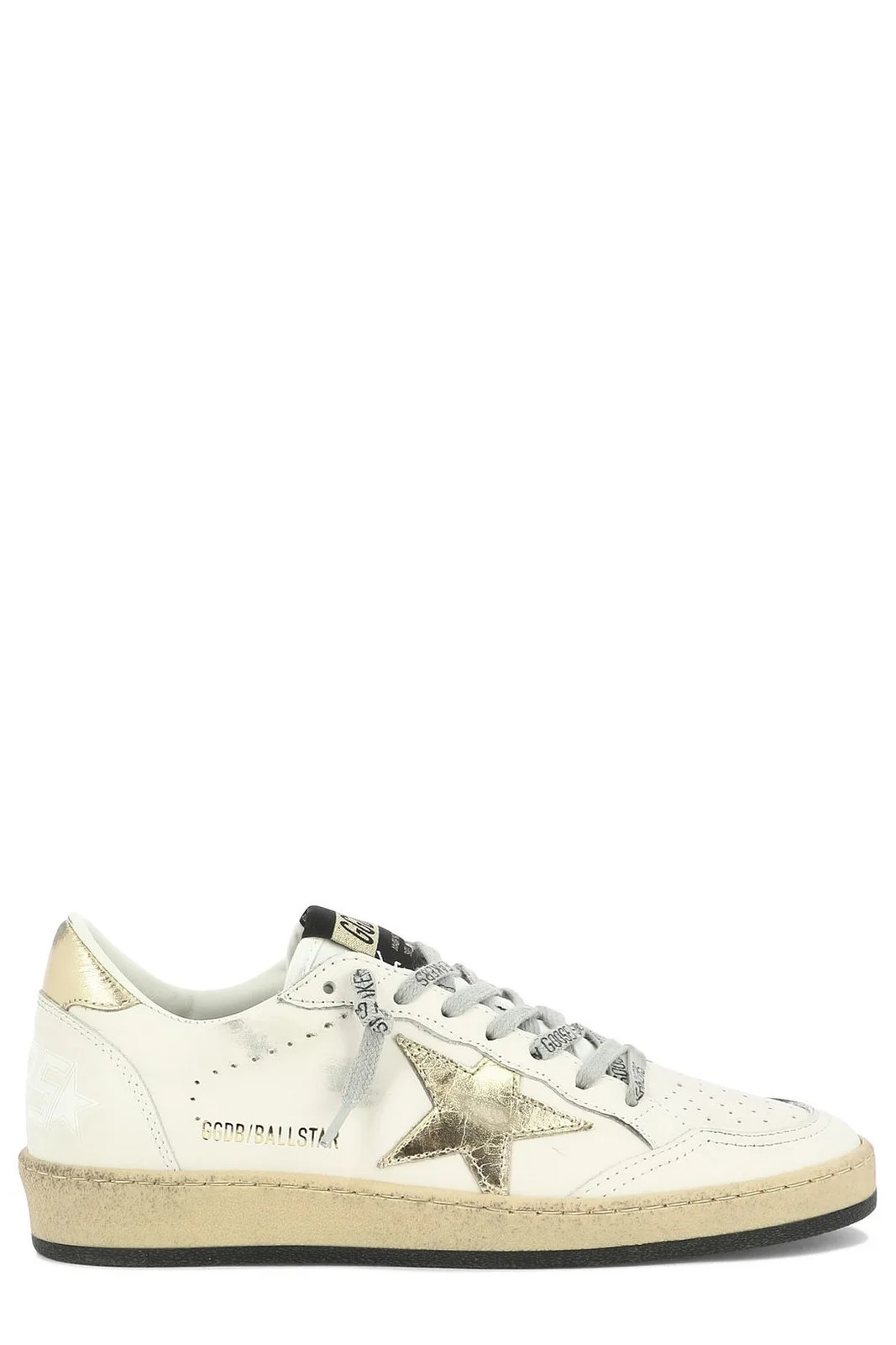 Golden Goose Deluxe Brand Logo Patch Low-Top Sneakers | Cettire Global