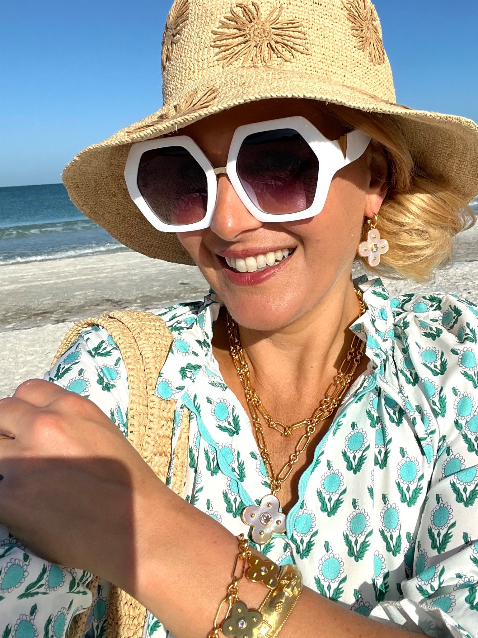 Check out my spring break accessories!

Bucket hat, sunglasses, Julie Vos jewelry 

#LTKSeasonal #LTKOver40 #LTKSaleAlert #LTKU #LTKTravel #LTKgrwm #LTKootd #LTKMidsize #LTKSwim #LTKFestival