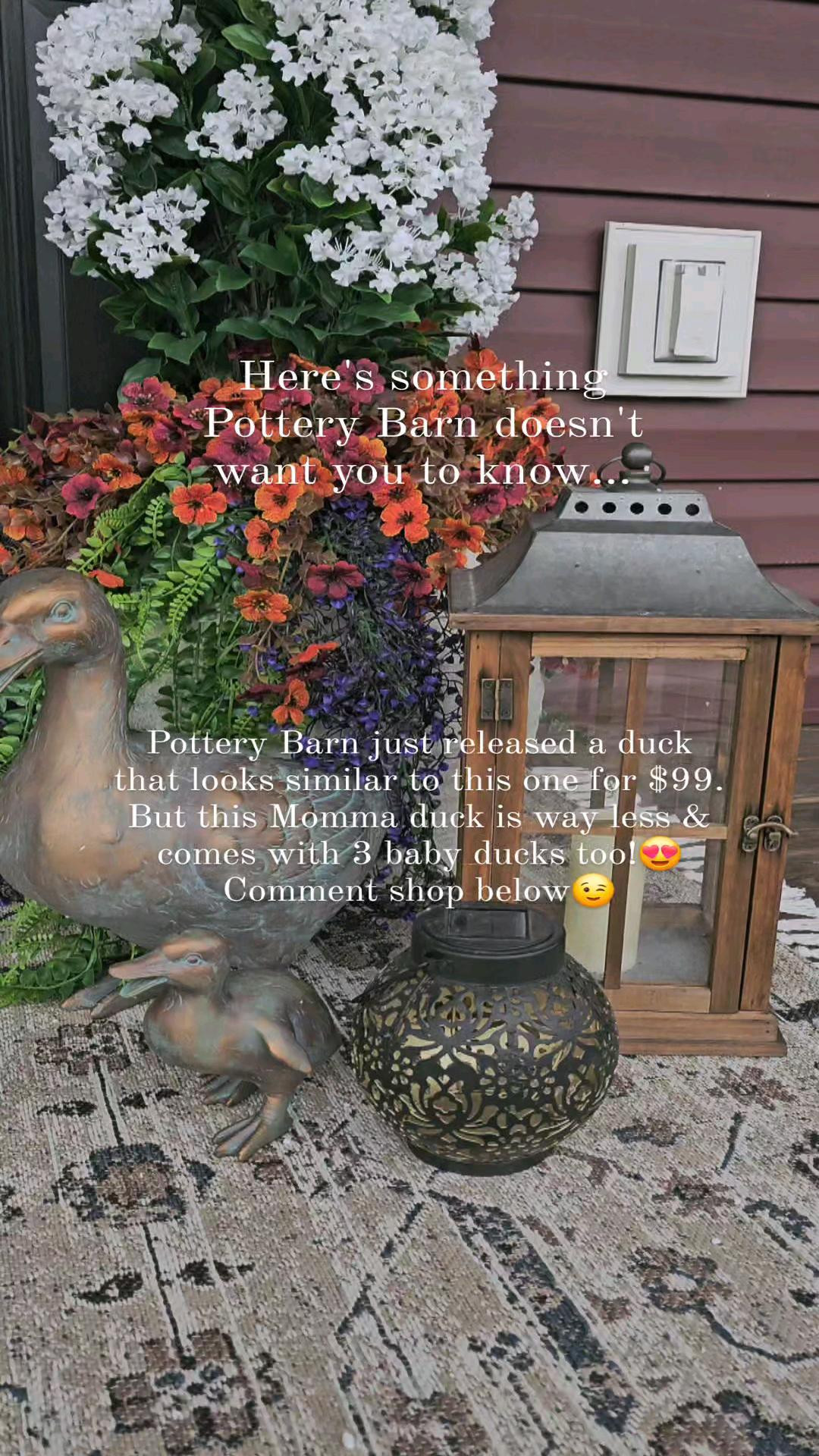 Spring porch decor and designer looks for less 🙌. Porch, patio, farmhouse porch,farmhouse porch decor, modern farmhouse porch decor, lantern, faux porch florals,crape myrtle, Faux flowers, outdoor living, outdoor decor, designer inspired, designer looks for less 

#LTKHome #LTKSeasonal #LTKSaleAlert