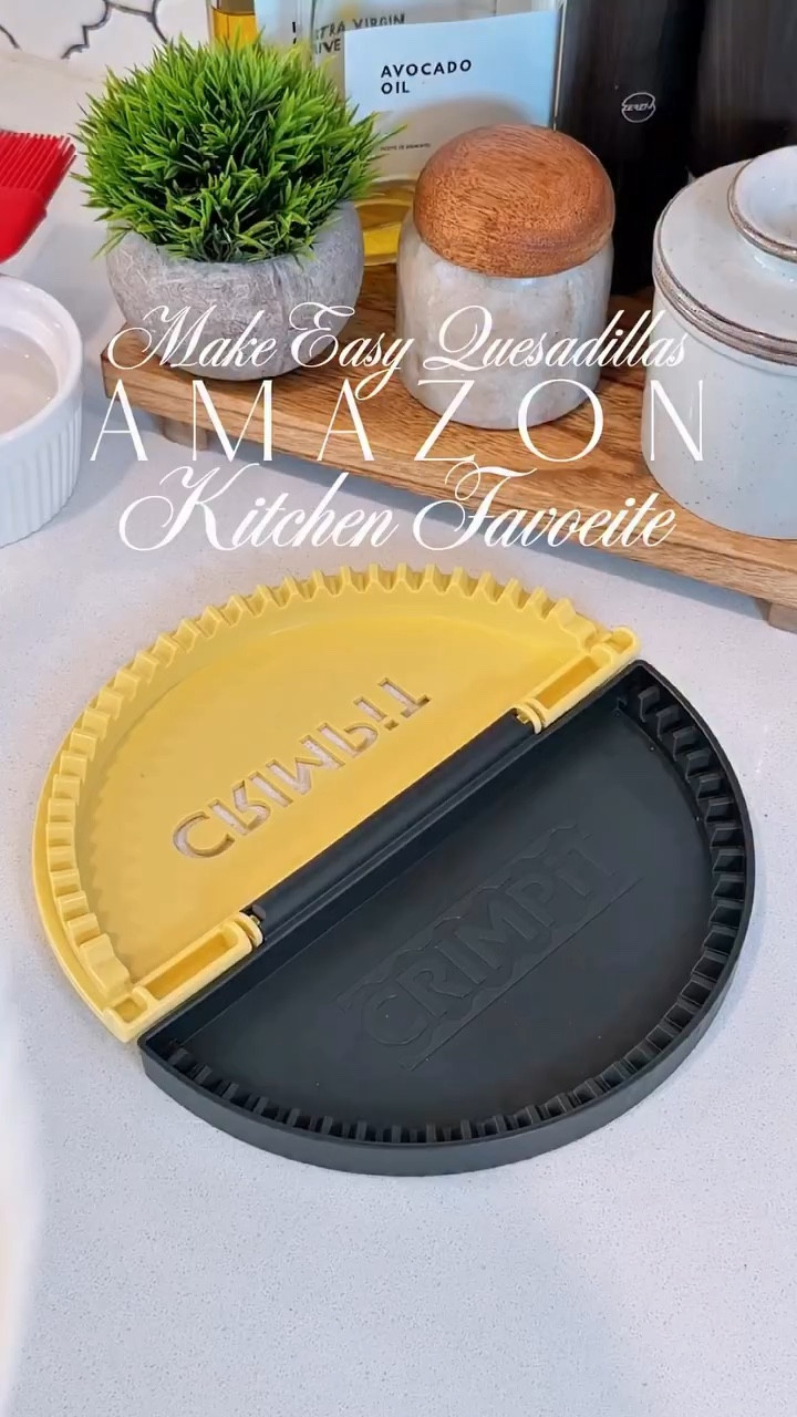 🎀 Follow + Comment “NEED” and I’ll send you the link. Make sure you’re following first or link might not send. 

✨ Sealed tortilla pockets without the mess. This crimper presses the edges evenly so fillings stay put while cooking. Great for quick meals, snacks, or meal prep. Dishwasher safe & easy enough for kids to use & help with cooking. 

#amazonfinds #amazonhome #amazonhomefinds #amazonkitchenfinds #amazonmusthave @amazonhome @amazonfinds @amazoninfluencerprogram

#LTKHome #LTKfoodie #LTKmomlife