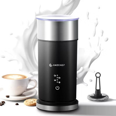 Milk Frother for Barista-Style Coffee, One-Touch Operation with Hot & Cold Froth Settings, Dual Whisk System, Auto Shut-Off & Cool-Touch Exterior | Target