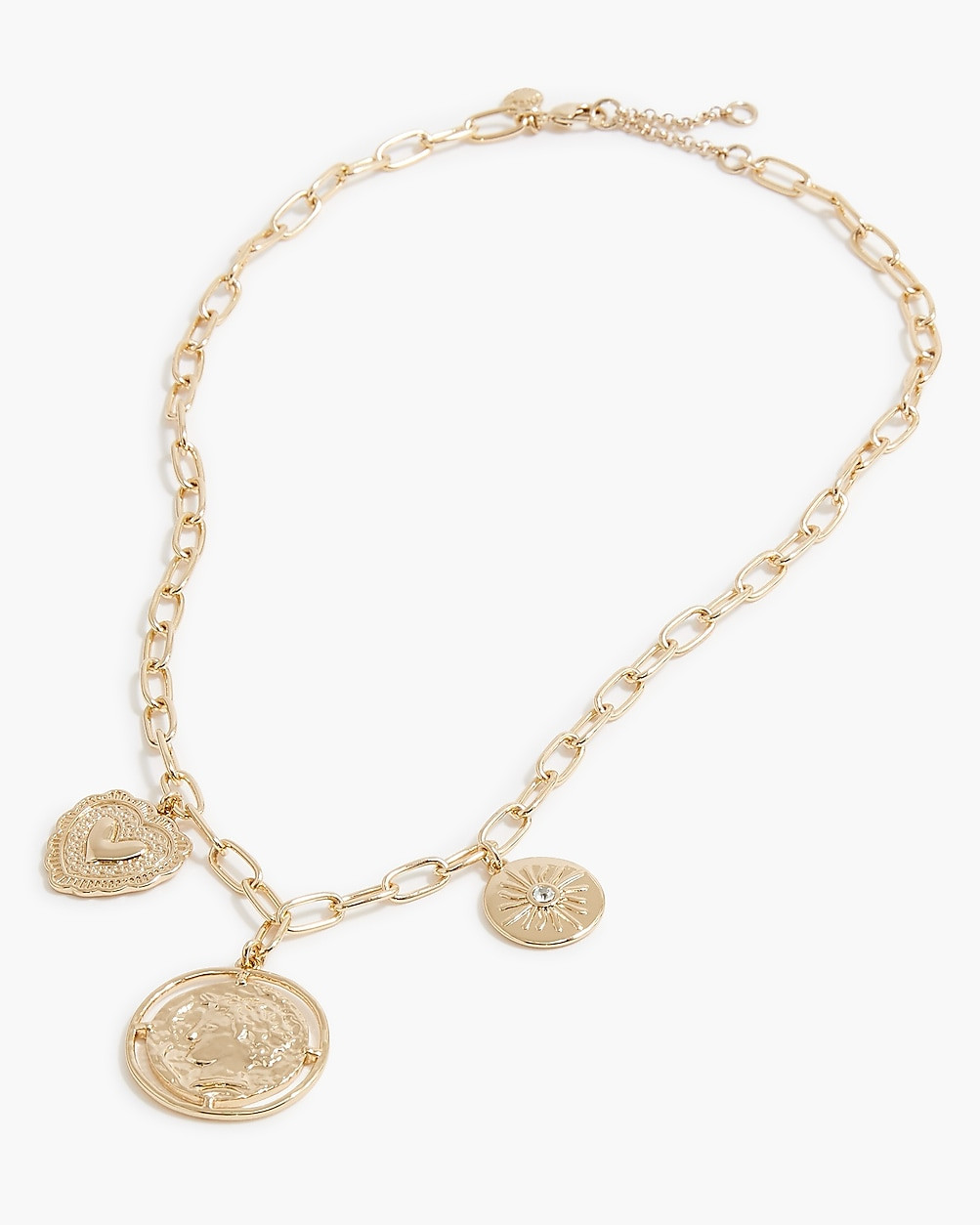 Layering charm necklace | J.Crew Factory