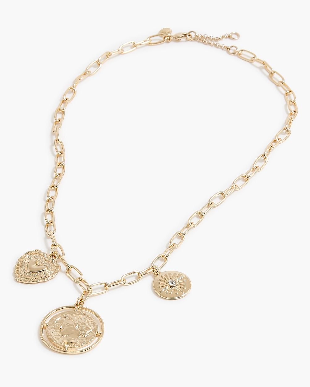 Layering charm necklace | J.Crew Factory