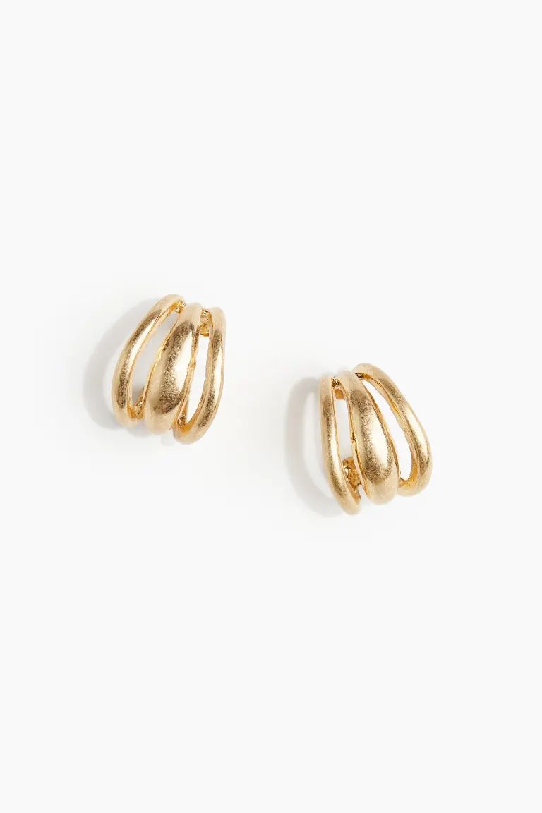 Hoop Earrings - Gold-colored - Ladies | H&M US | H&M (US + CA)