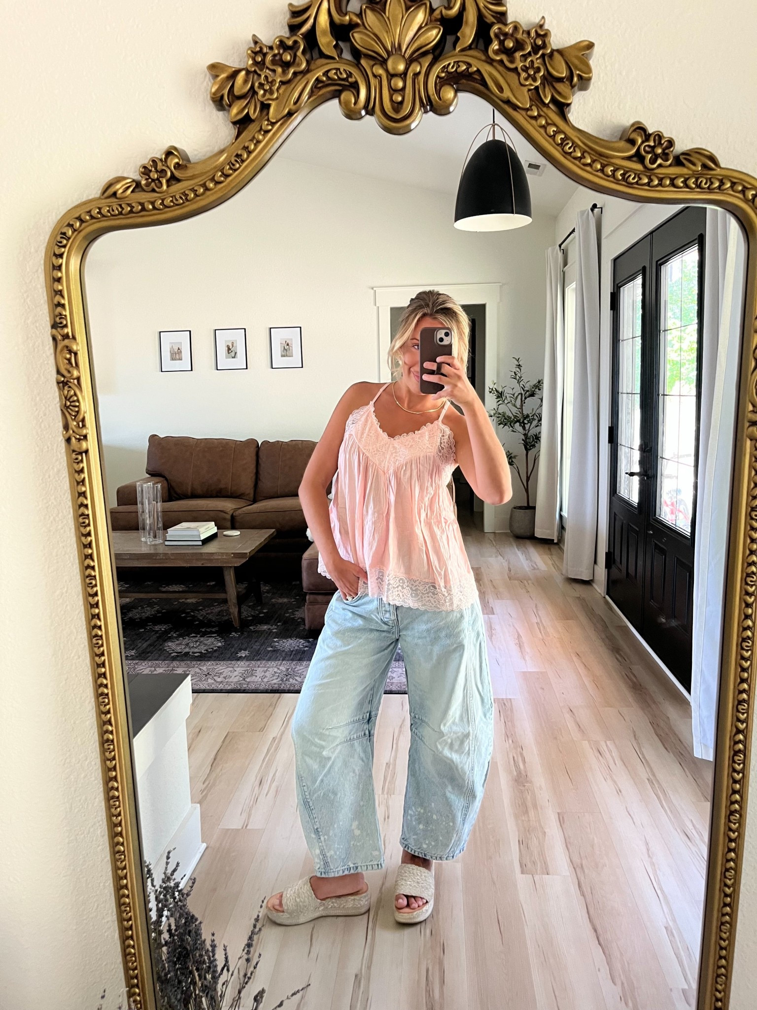 Free people fiona top dupe from amazon!