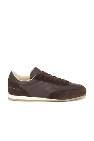 Common Projects Minimal Runner Sneaker in Brown from Revolve.com | Revolve Clothing (Global)