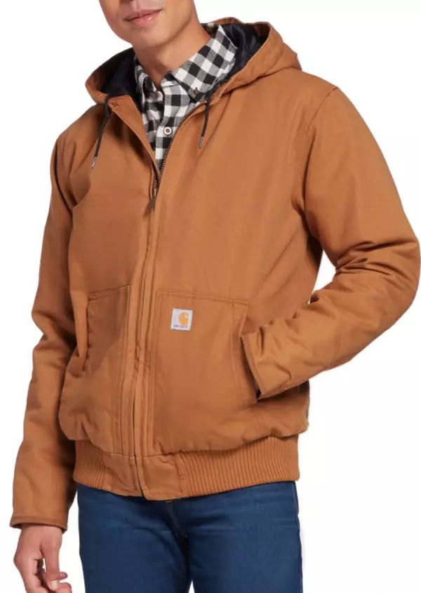 Carhartt Men's Washed Duck Active Jacket | Dick's Sporting Goods | Dick's Sporting Goods