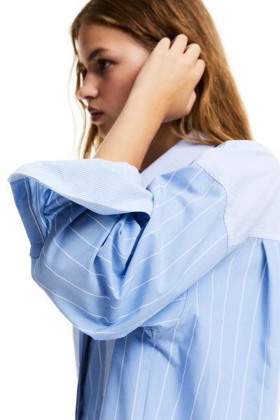 Oversized Poplin Shirt | H&M (US + CA)