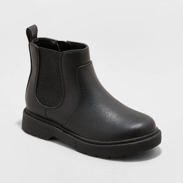 Girls' Zita Zipper Chelsea Boots - Cat & Jack™ | Target