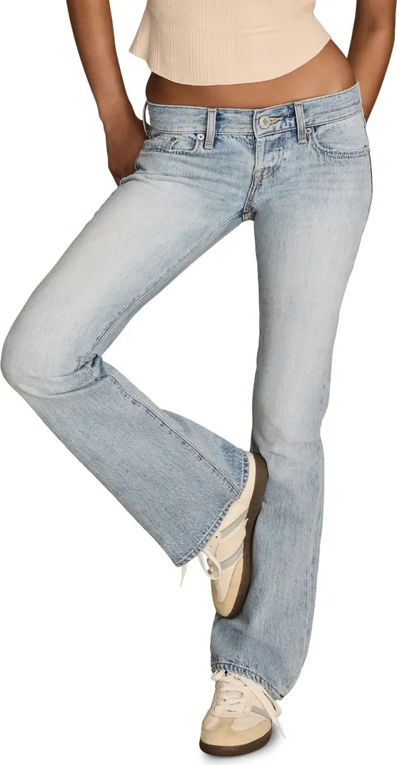 Addison Ultra Low Rise Flare Jeans | Nordstrom