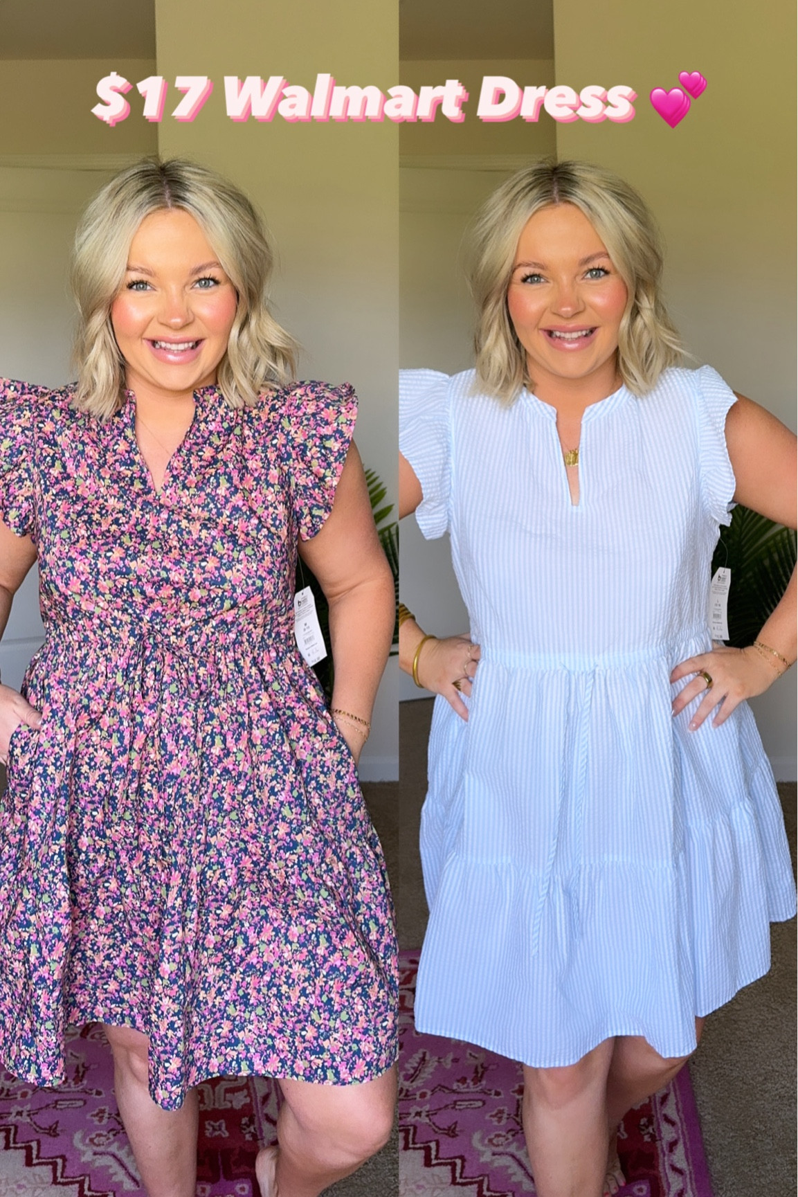 Walmart spring dress - wearing a medium!!

Spring dresses
Stylish spring fashion
Trendy spring dresses
Chic spring wardrobe
Affordable spring attire
Fashionable spring outfits
Versatile spring styles
Fresh spring looks
Budget-friendly spring dresses
Spring dress inspiration






#LTKsalealert #LTKfindsunder50 #LTKmidsize