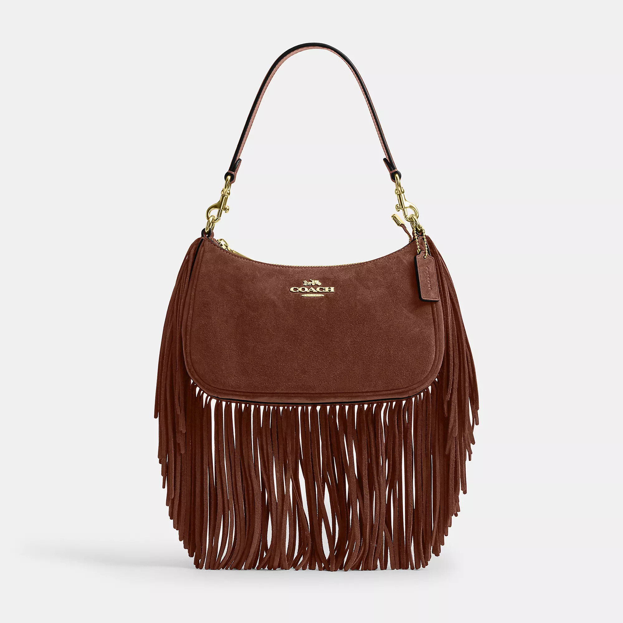 Coach Outlet Teri Shoulder Bag With Fringe | Shop Simon