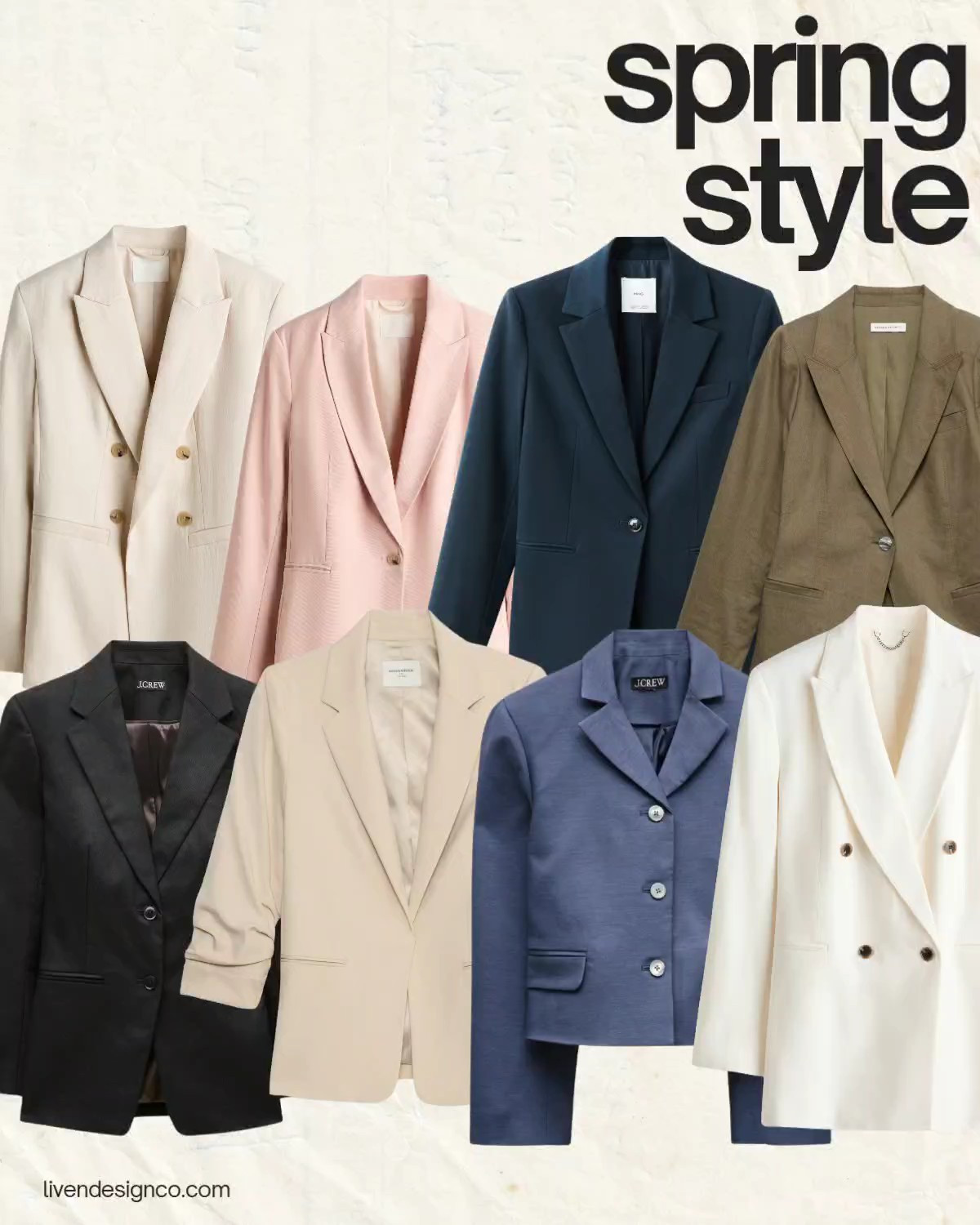 Spring blazer. Linen blazer. Pink blazer. Spring outfits. 

#LTKSeasonal #LTKSaleAlert