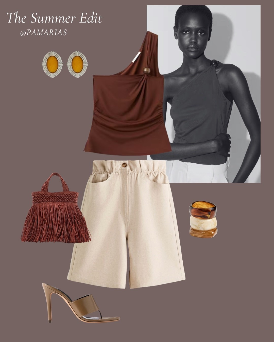 Browns and nude for summer