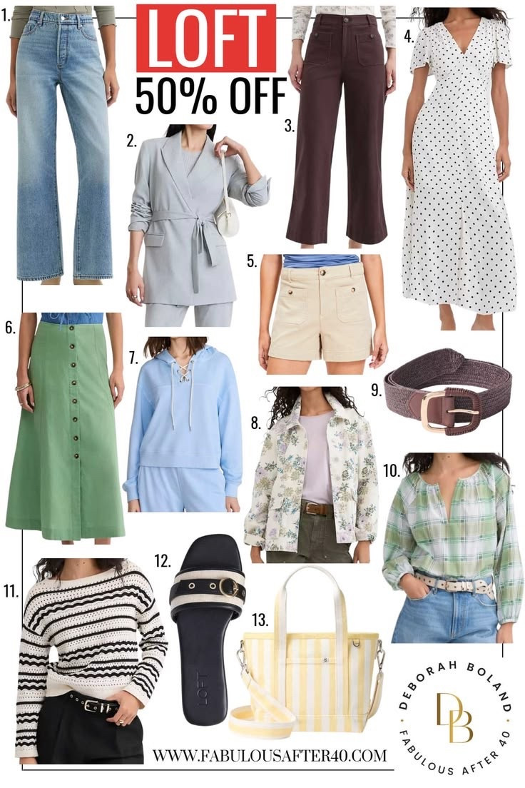 Not me casually “just browsing” and somehow ending up with a full cart 😅

But in my defense… it’s 50% off at LOFT 🙈

So many easy, everyday pieces that actually work for real life — the kind you can throw on and still feel put together. (My kind of shopping, honestly.)

If you’ve been thinking about refreshing your wardrobe a little… this might be your sign 👀

What are you adding to your cart?


#LTKSeasonal #LTKSaleAlert #LTKOver40