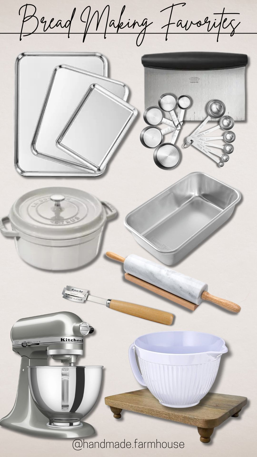 All of my must-have bread making favorites  

#LTKMostLoved 

#LTKHome