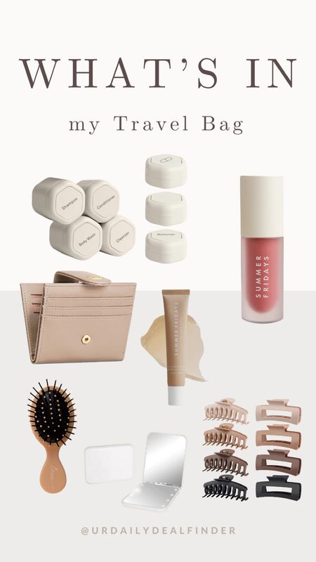 Travel essentials on my bag! These trip must haves come always with me in my bag💕

Follow my IG stories for daily deals finds! @urdailydealfinder

#LTKitbag #LTKtravel #LTKsalealert
