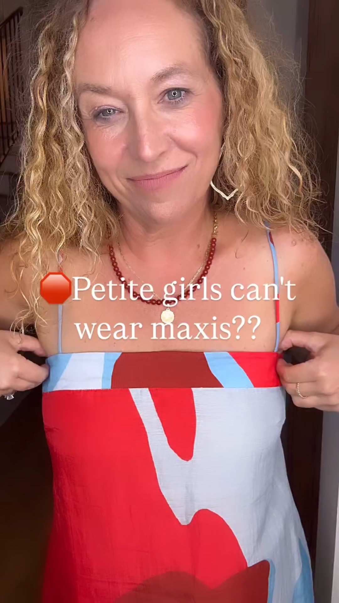 They say petites can't wear maxi dresses...I say let's prove them wrong!!

This dress is stylish and comfy (I'm talking order whatever you want on the menu kind of comfy) and comes in petite and regular lengths for any height!!

To me it's the perfect maxi for vacation!! Or when you just want to dress like you are on vacation!!🏝️

Comment shop for link sent to your DMs!!

#fashionover40 #styleover40 #anthropologiestyle #vacationstyle #vacationdress #petitemaxidress