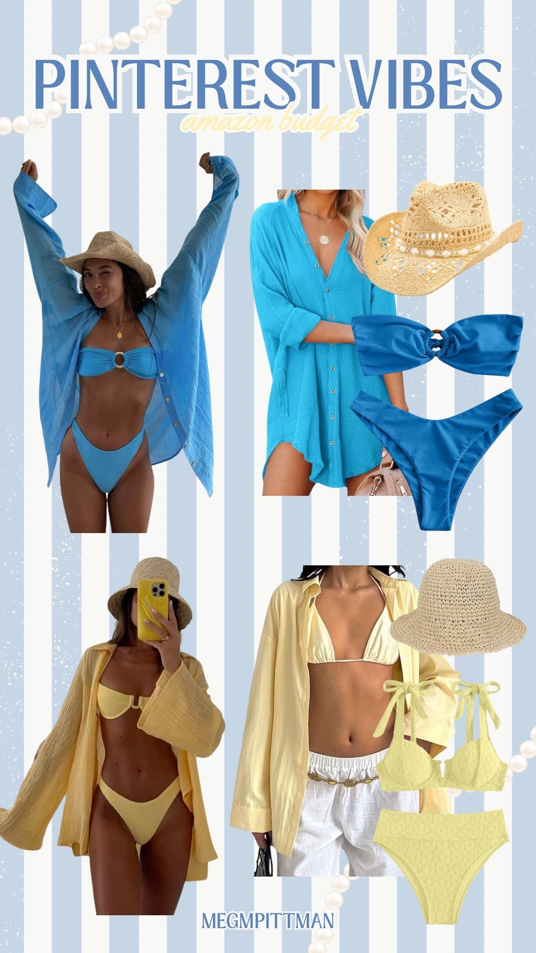 Beach and pool outfits for spring break 🩵☀️

#LTKootd #LTKSeasonal #LTKspring