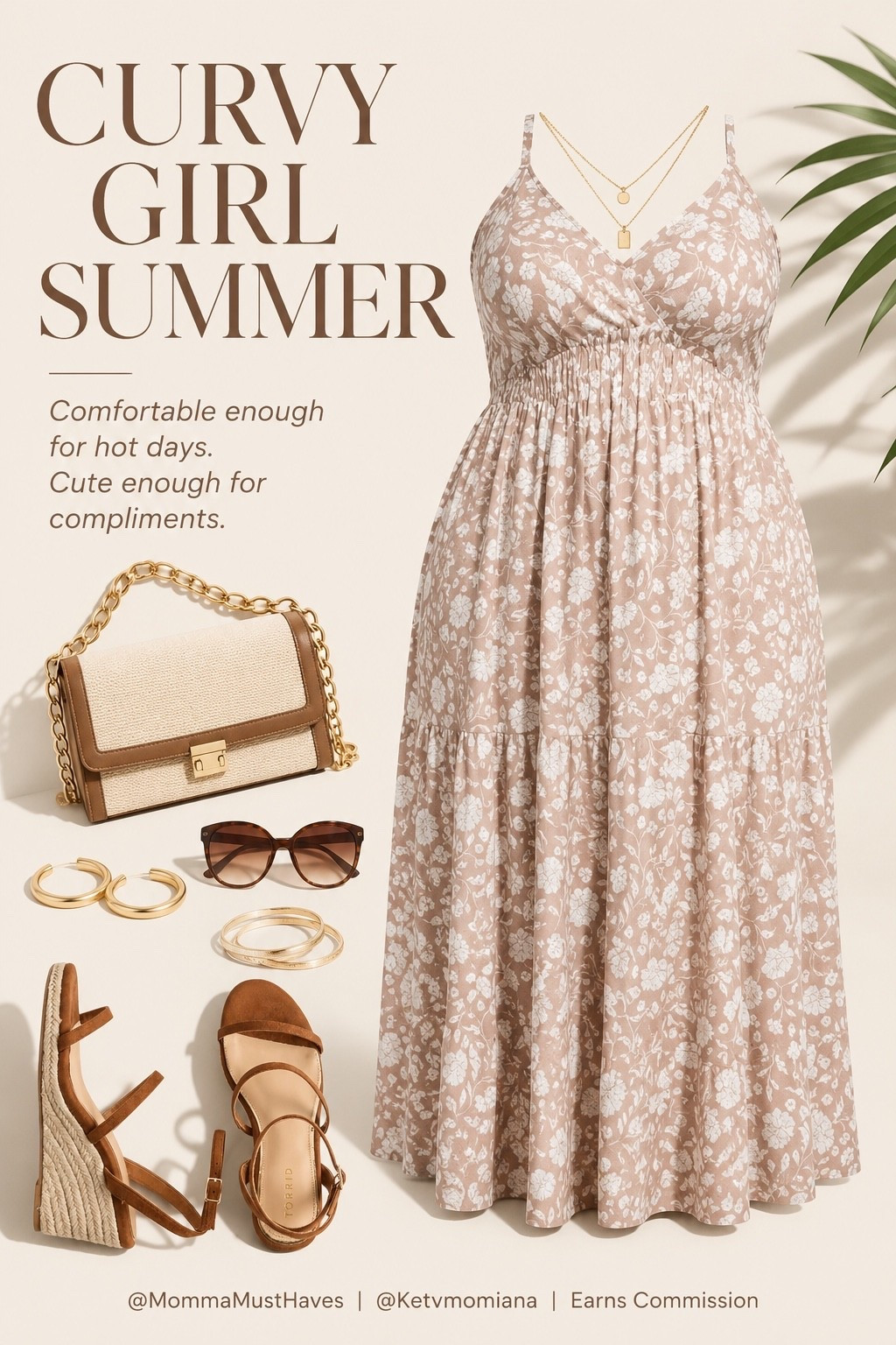 summer dresses | If summer shorts leave you feeling uncomfortable, this flowy maxi dress is the kind of easy outfit that keeps you cool and covered. ☀️

The lightweight fabric, relaxed fit, and breezy silhouette make it perfect for hot days when you still want to feel cute and put together. Plus, the empire waist gives you room through the midsection without looking oversized.

Comfortable enough for errands. Cute enough for compliments. 💕

Shop through my bio under “Shop My Posts.” #plussizemom #summervibes #womensdresses #vacaystyle

#LTKPlusSize #LTKootd #LTKSeasonal