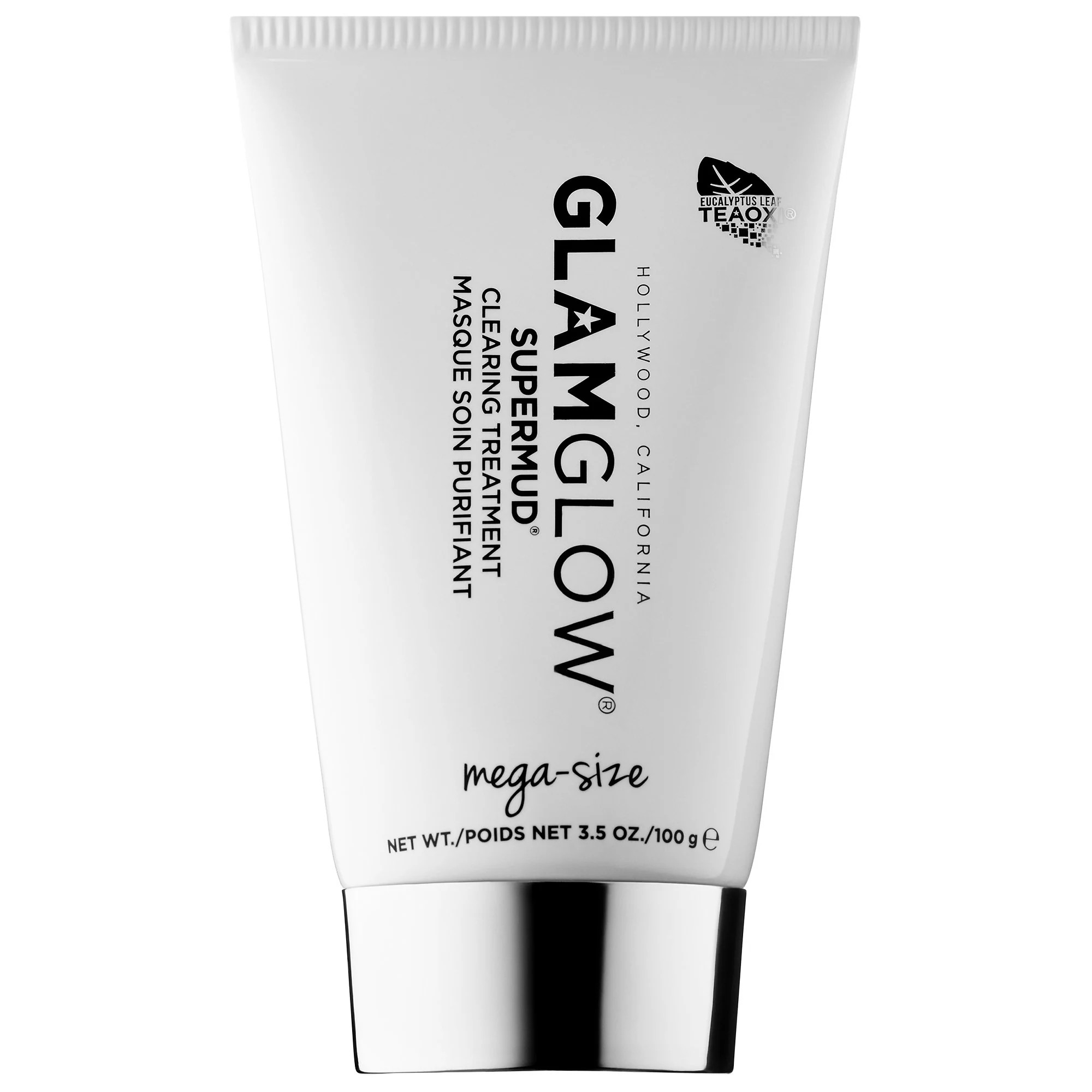 GLAMGLOW SUPERMUD Charcoal Instant Treatment Mask 3.5 oz/ 100 g | Sephora (US)