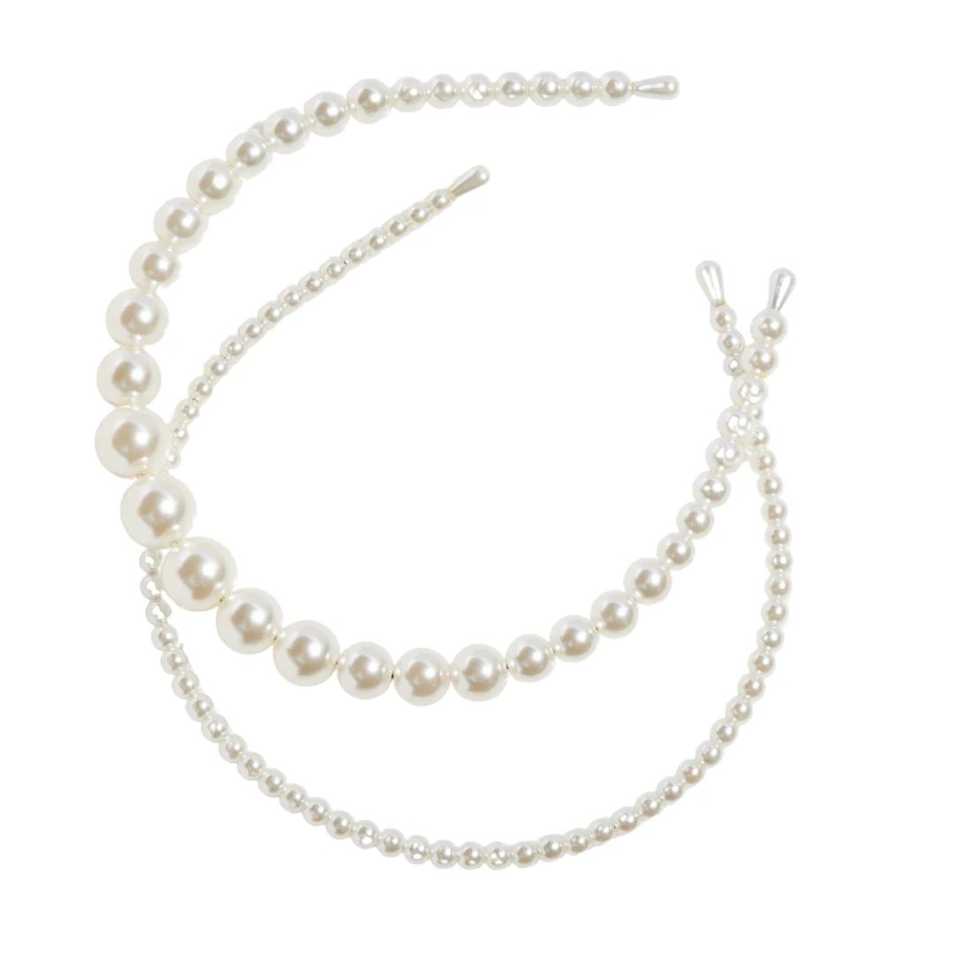Paris Collection Pearl Headband Set | Bellefixe