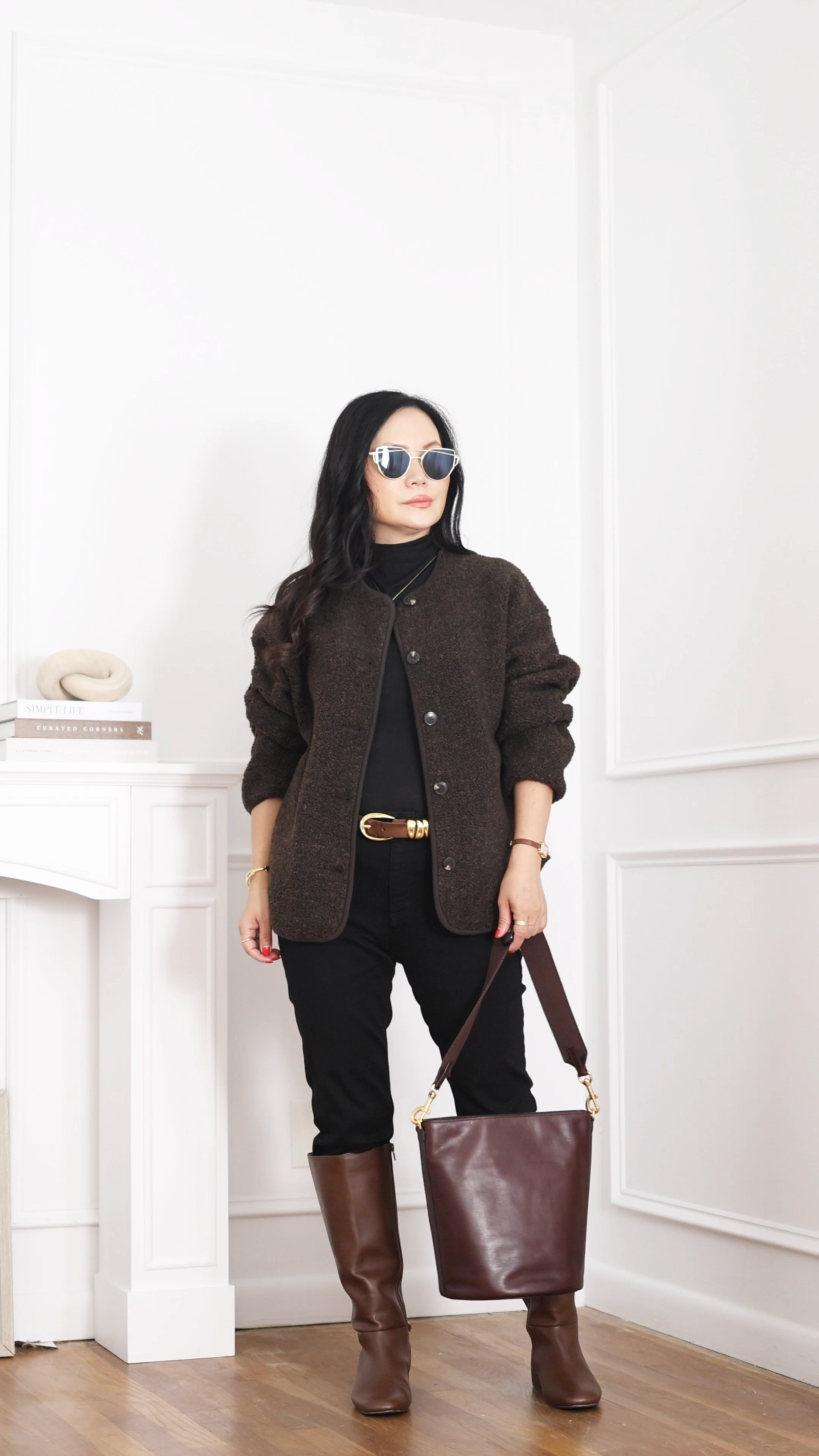 Loves, finding denim that doesn’t pool around your ankles is tough. Fall denim outfits that actually fit at 5'2". Fall outfits women over 50, fall fashion hauls, Fall wardrobe finds, autumn outfit ideas, petite outfits 

Straight jeans (27) wearing with fleece jacket
Flare jeans (27) wearing with lambwool sweater
Barrel jeans (s) wearing with crewneck cardigan
Straight ankle jeans (27) wearing with cashmere sweater 

 #LTKSeasonal #LTKOver40 #LTKPetite