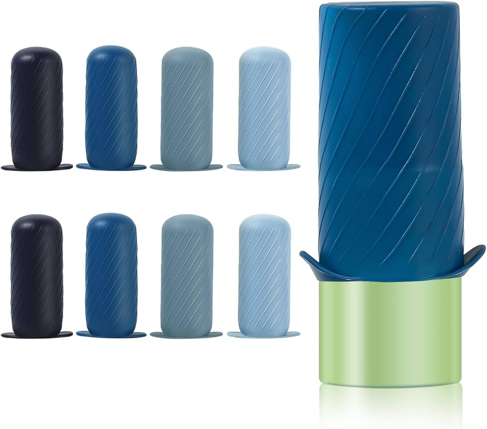 Bottle Covers for Travel, Elastic Sleeves for Leak Proofing, Travel Size Container Silicone toile... | Amazon (US)