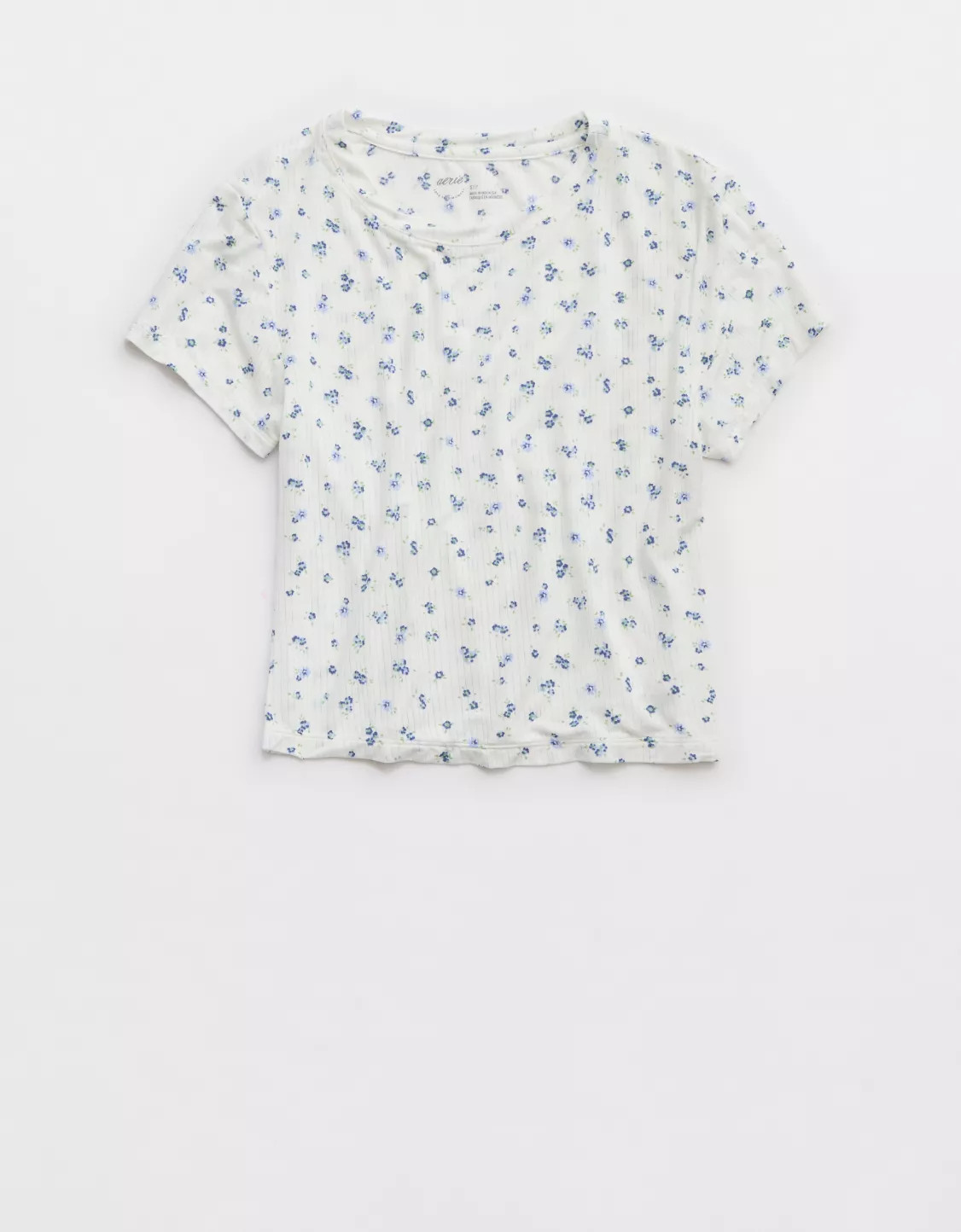 Aerie Superchill Modal Rib Baby T-Shirt | Aerie