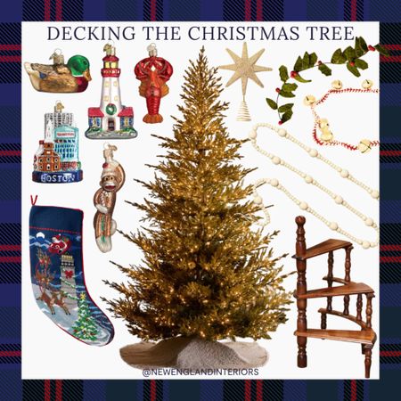 New England Interiors • Decking The Christmas Tree • Stocking, Ornaments, Garland, Stool, Star. 🎄🎅

TO SHOP: Click the link in bio or copy and paste this link in your web browser 



#LTKhome #LTKHoliday #LTKGiftGuide