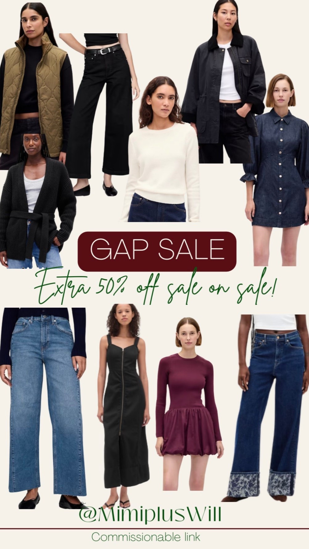 Gap sale extra 50% off already reduced items! 

Sale | petite denim | sweater | denim dress | dress 
Follow @mimipluswill for more! 

#LTKSaleAlert #LTKPetite #LTKFindsUnder50