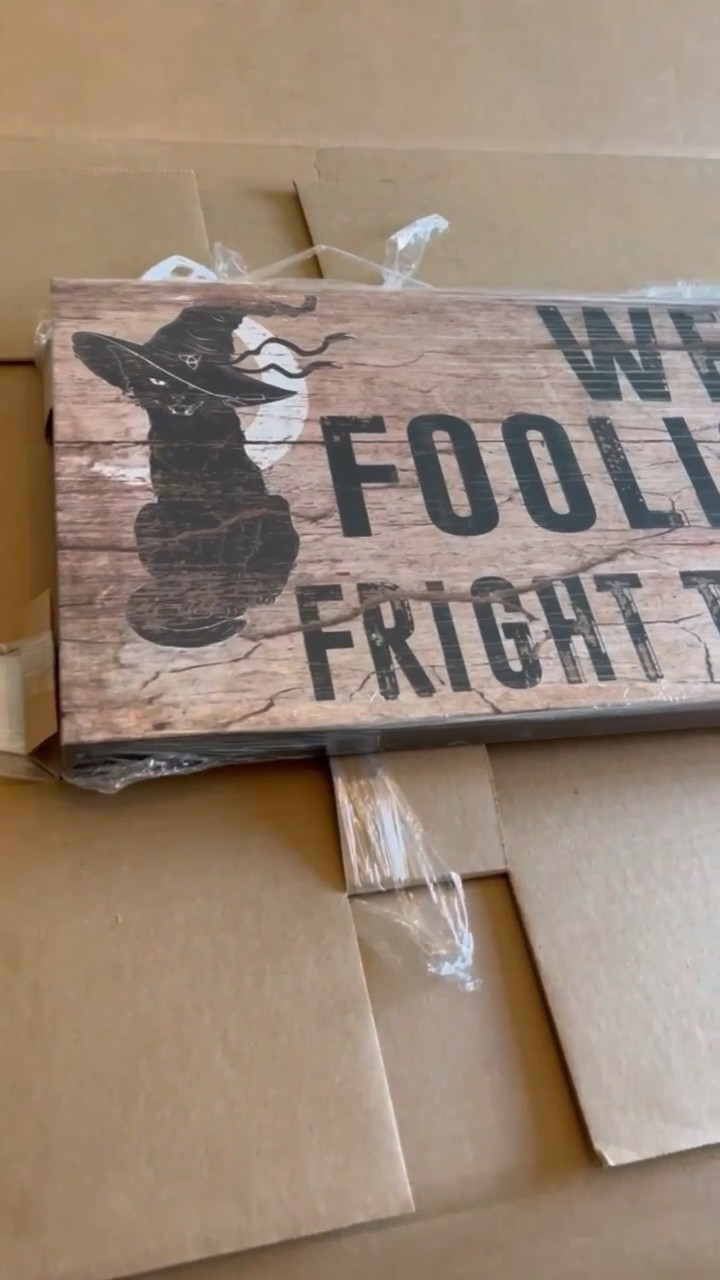 Halloween is coming are you getting ready? 
Code Davenport20 on all Christy's amazing signs. 

#LTKhome #LTKSeasonal #LTKsalealert