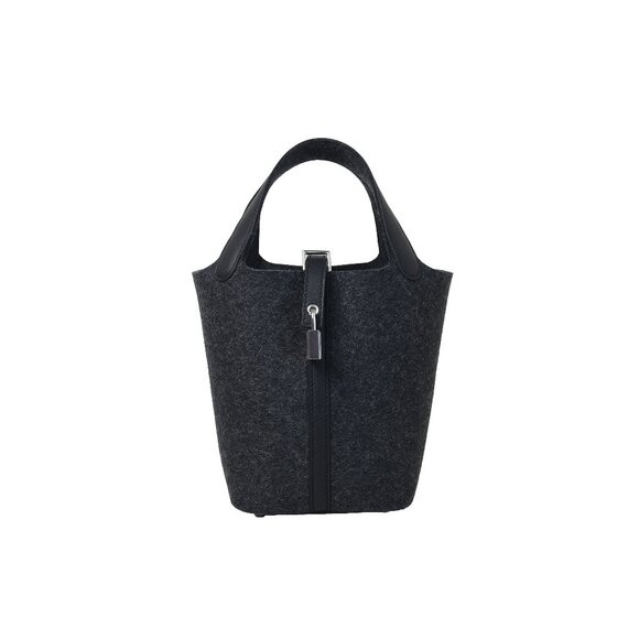 Hermes Picotin 18 Palladium Hardware Grey Cloth | Poshmark